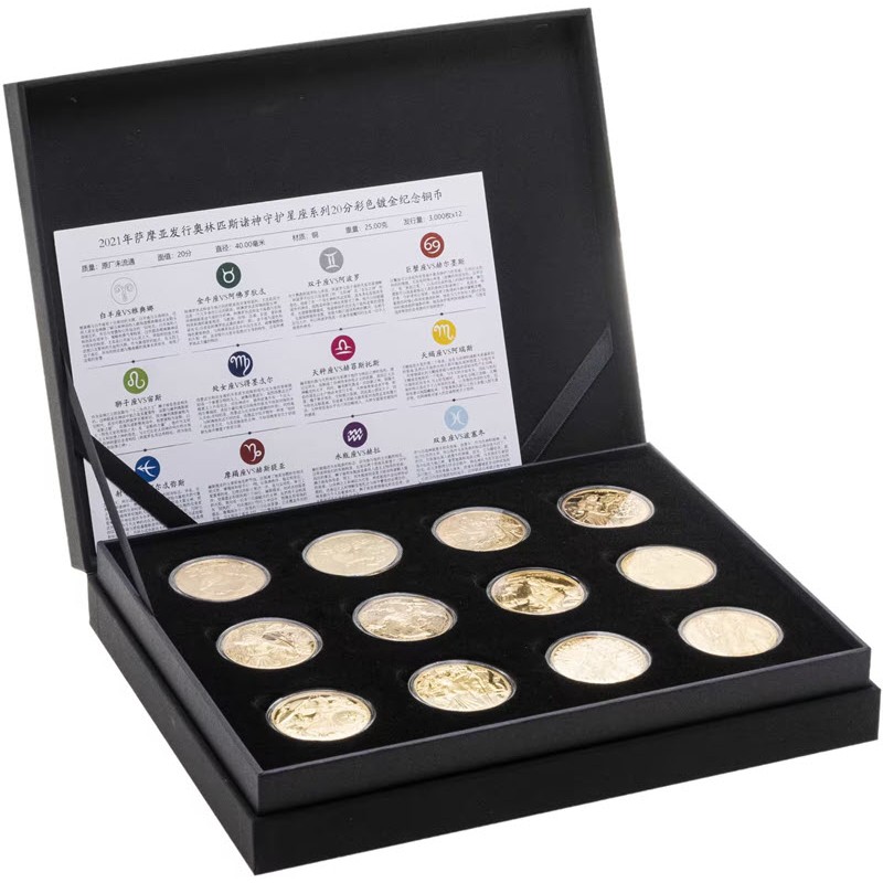 Набор из 12-ти монет Самоа 