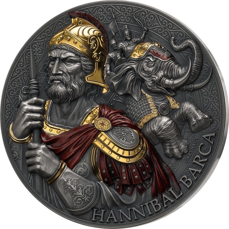 Серебряная монета Камеруна 