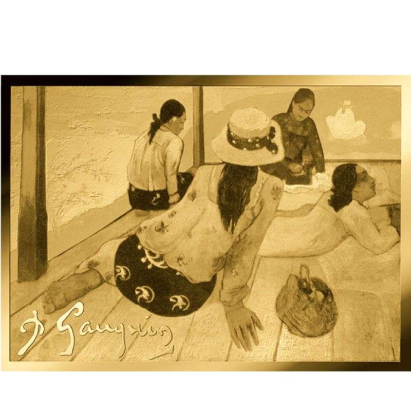 Золотая монета Чада 