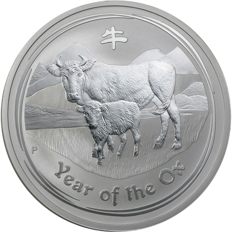 Серебряная монета Австралии 