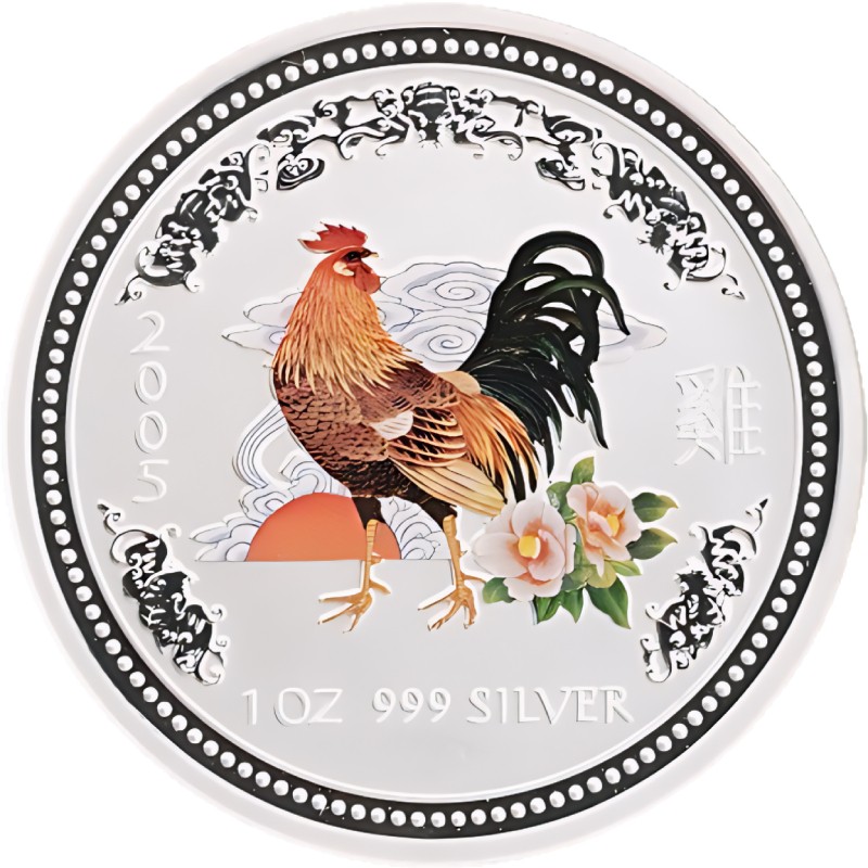 Серебряная монета Австралии 