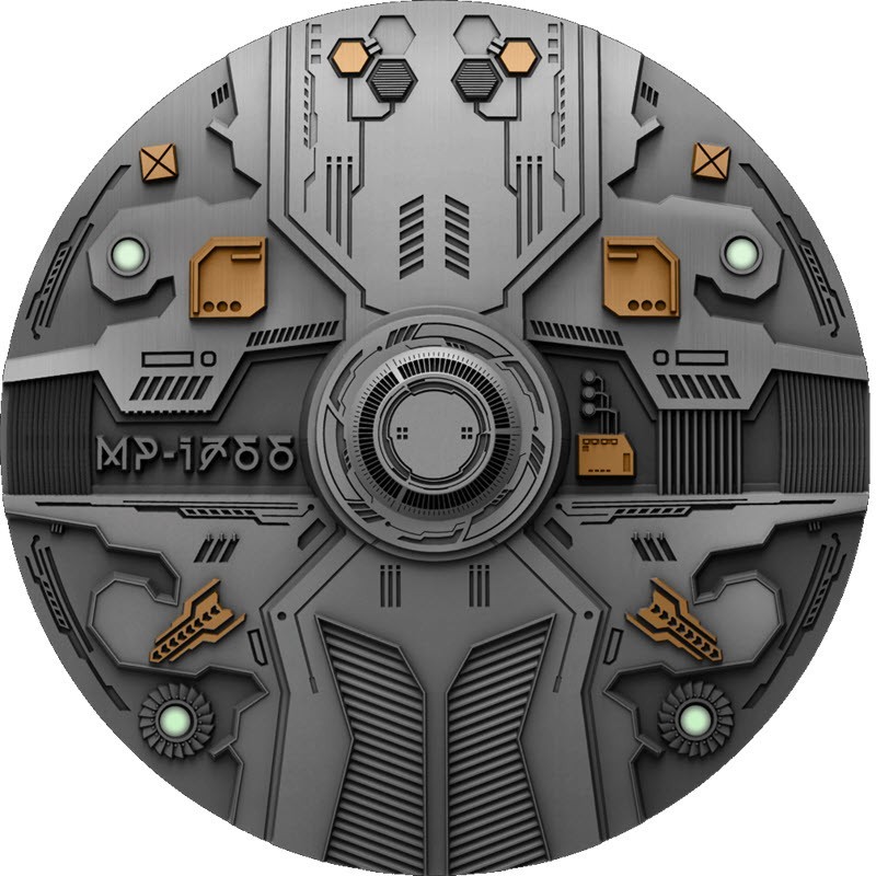 Серебряная монета Камеруна 