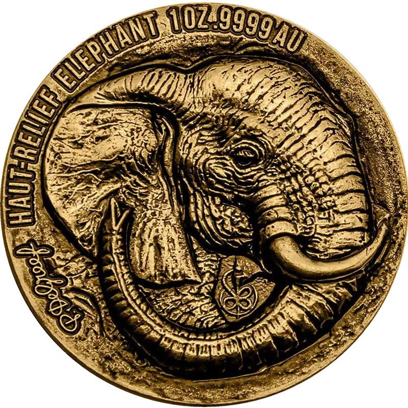 Золотая монета Кот-д'Ивуара 