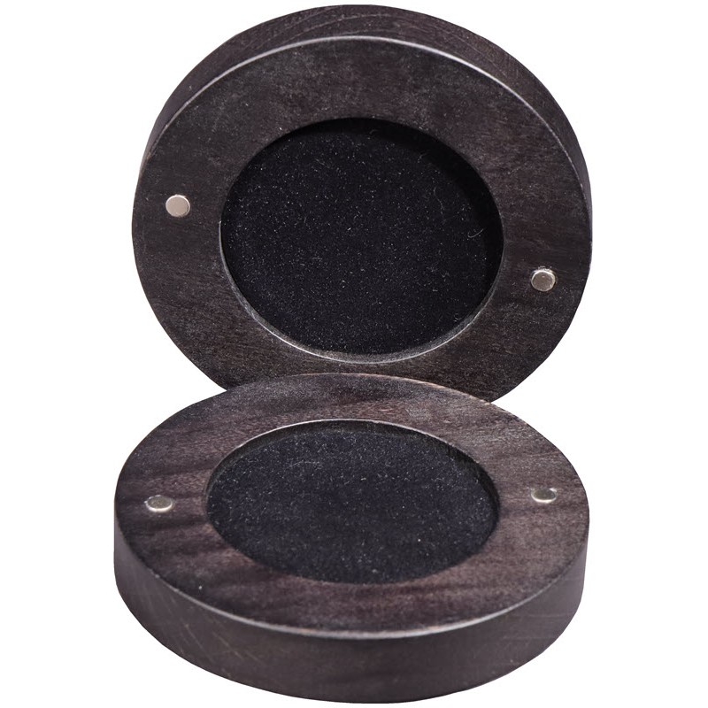 Футляр Дерево круглый черный Ø 45