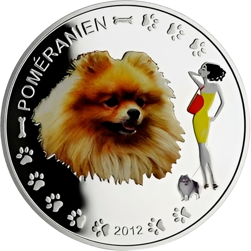 Серебряная монета Бенина 