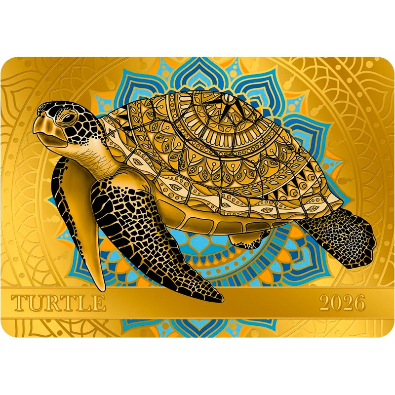 Золотая монета Самоа 