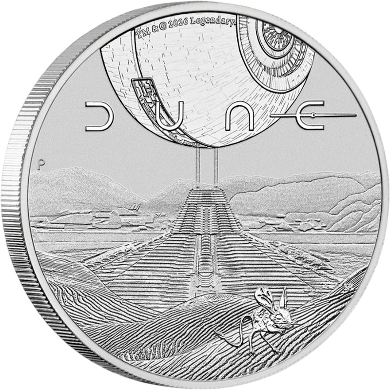 Серебряная монета Тувалу 