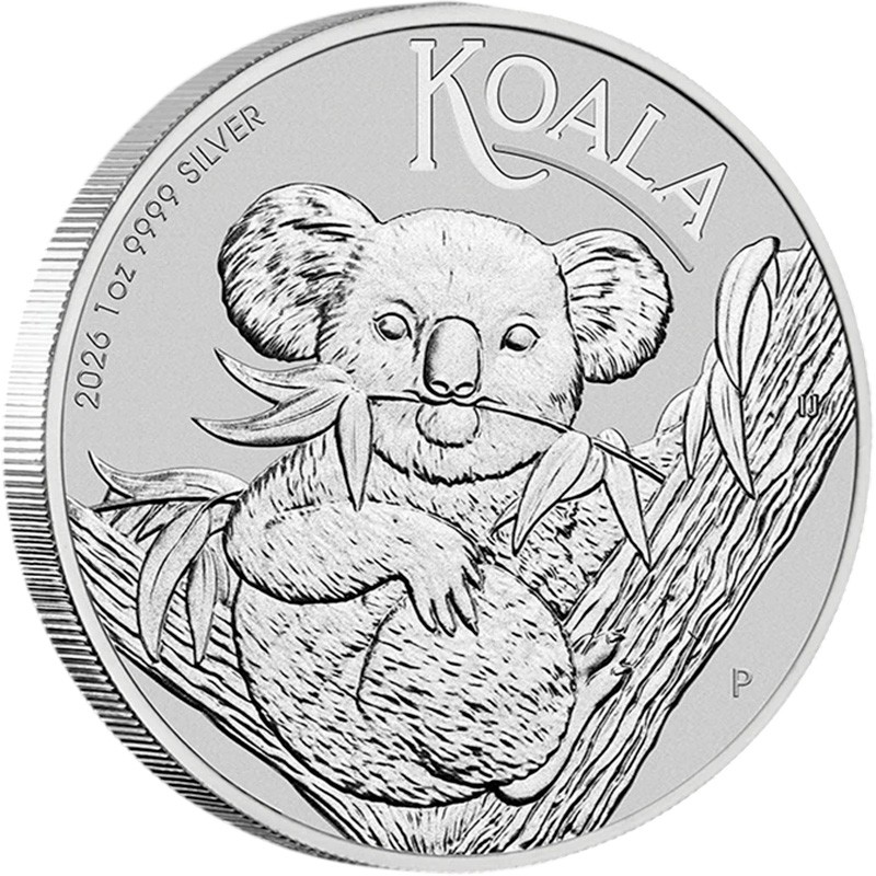 Серебряная монета Австралии 
