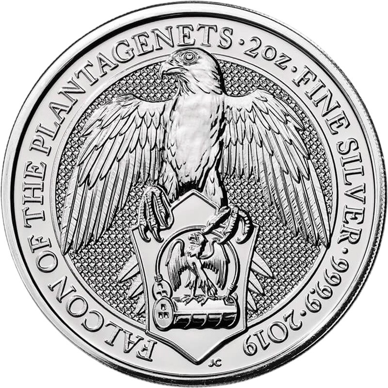 Серебряная монета Великобритании 